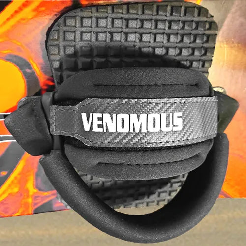 Venomous Sport 121cm – Free Ride Sandboard With Foot Straps and Wax